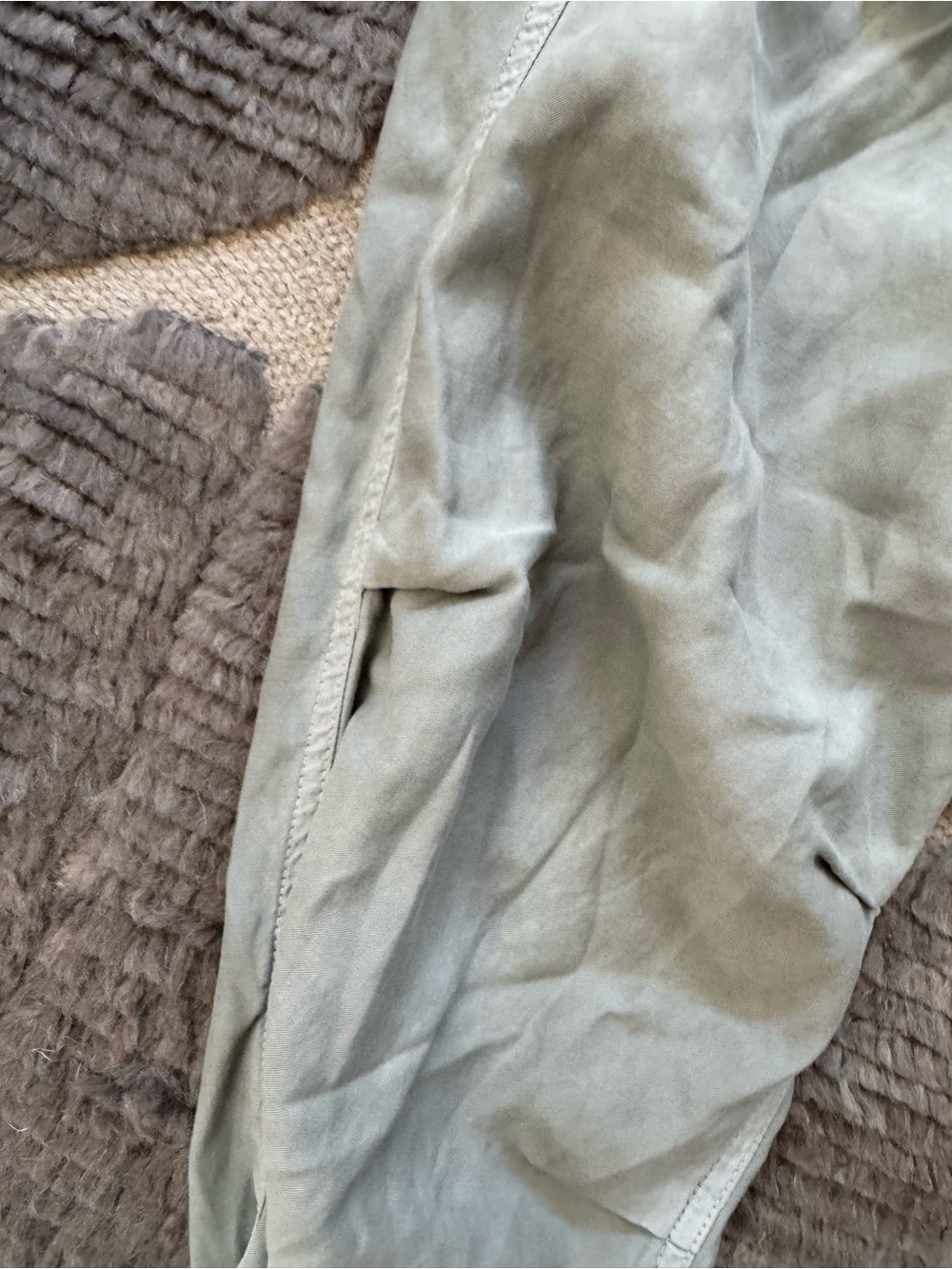 FLAP/SNAP FREECITY MATTE/SATIN AIRJUMP pant - silver rock - - Picture 7 of 10